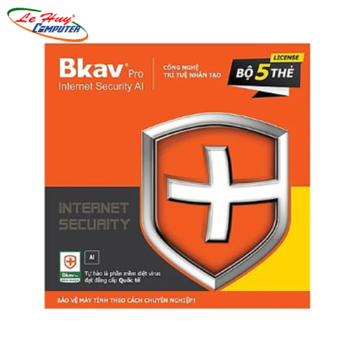 Phần mềm diệt virus BKAV Pro Internet Security AI 5PC/1 năm