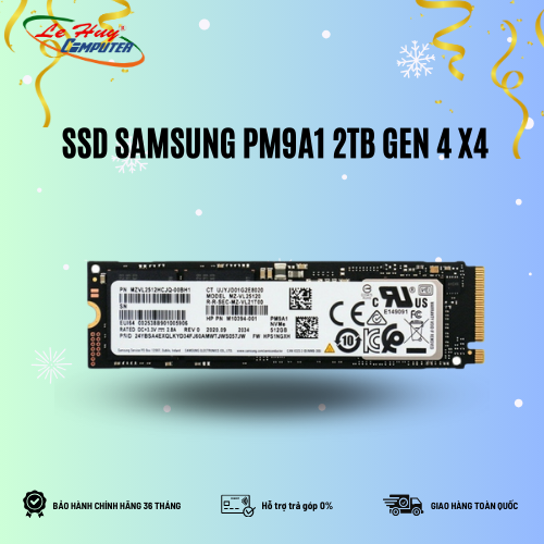 Ổ Cứng SSD Samsung PM9A1 2TB NVMe M.2 PCIe Gen4x4 MZ-VL22T00