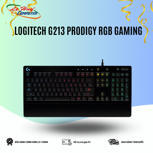 Bàn phím giả cơ Logitech G213 Prodigy RGB Gaming