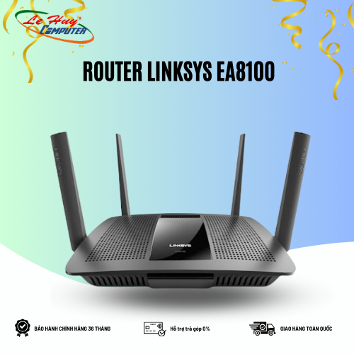 Thiết bị mạng - Router Linksys EA8100 Max-Stream™ AC2600 MU-MIMO Gigabit