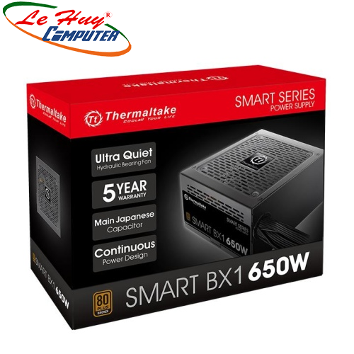 Nguồn máy tính Thermaltake Smart BX1 650W 80 Plus Bronze