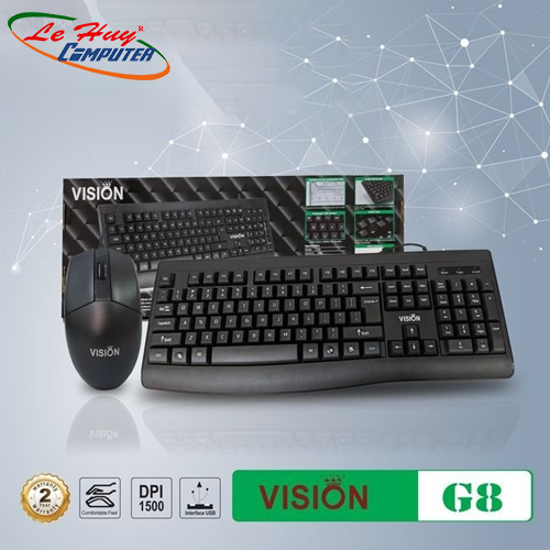 Combo Bàn phím & Chuột máy tính VSP G8
