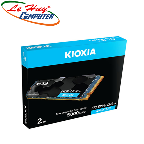 Ổ cứng SSD Kioxia Exceria Plus G3 2TB M.2 2280 NVMe PCIe Gen4x4 LSD10Z002TG8