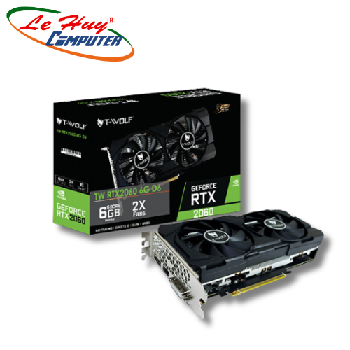 Card màn hình T-WOLF RTX 2060 6GB GDDR6