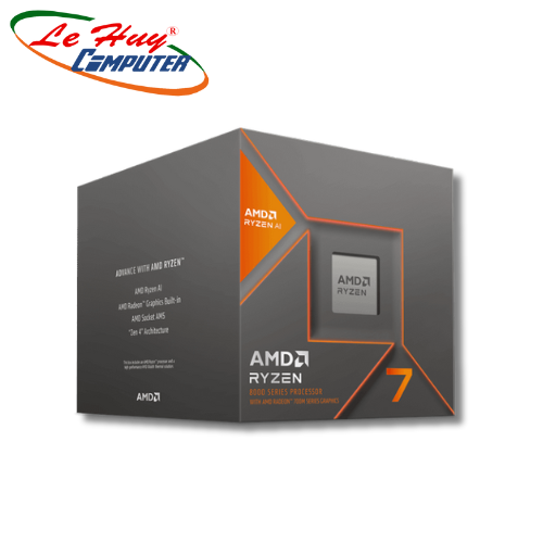 CPU AMD Ryzen 7 8700G (4.2GHz Boost 5.1GHz / 8 nhân 16 luồng / 24MB / AM5)