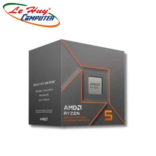 CPU AMD Ryzen 5 8600G (4.3GHz Boost 5.0GHz / 6 nhân 12 luồng / 22MB / AM5)