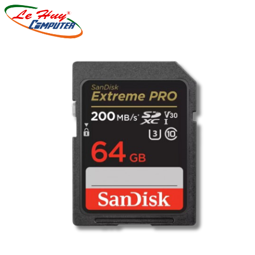 Thẻ nhớ SDXC 64GB Sandisk Extreme Pro (SDSDXXU-064G-GN4IN)