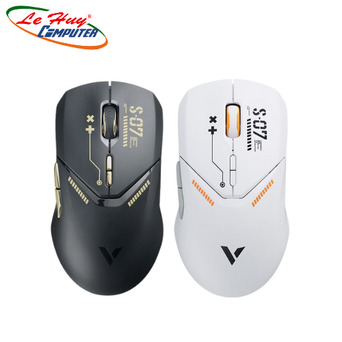 Chuột Gaming không dây Rapoo VT9Pro Gaming Redline Edition(Đen/Trắng)