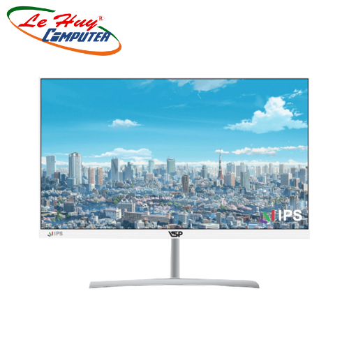 Màn hình VSP IPS 24inch tràn viền IP2407S - Trắng