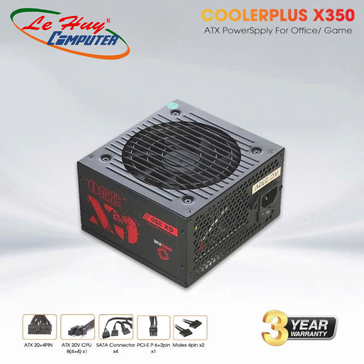 Nguồn máy tính CoolerPlus X350