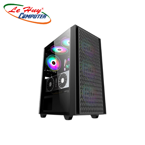 Vỏ máy tính PATRIOT PG359 (Kèm 03 Fan RGB, hông cường lực, ATX)