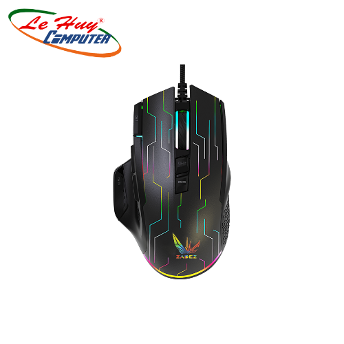 Chuột gaming có dây Zadez GT-616M Đen