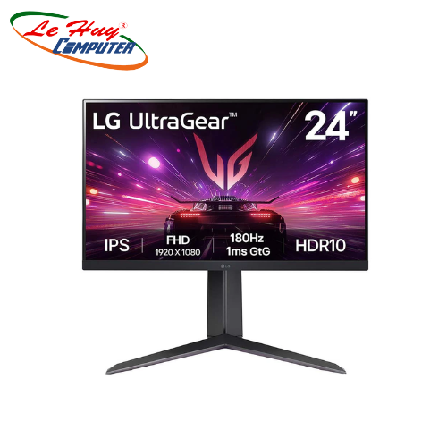 Màn hình Gaming LG Ultragear 24GS65F-B 24 inch (FHD/IPS/180HZ/1MS)