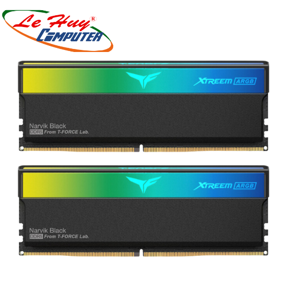 Ram máy tính TEAM T-Force Xtreem Black ARGB 48GB (2x24GB) DDR5 8000Mhz Black