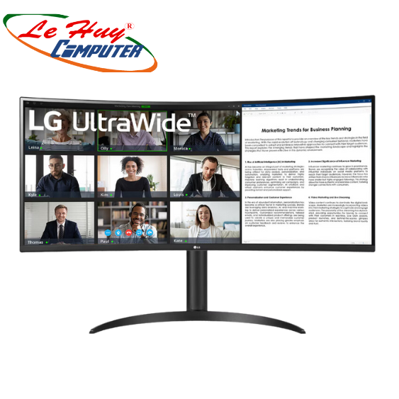 Màn hình cong LG UltraWide 34WR55Qk-B.ATV 34Inch VA 2K 100Hz