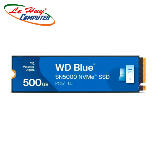 SSD Western Digital Blue SN5000 WDS500G4B0E 500Gb (NVMe PCIe/ Gen4x4 M2.2280)