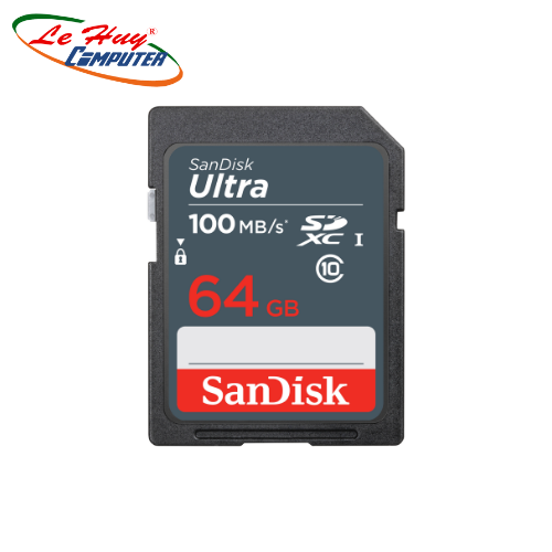 Thẻ nhớ SD 64GB SanDisk Ultra GN3 100 MB/s (SDSDUNR-064G-GN3IN)