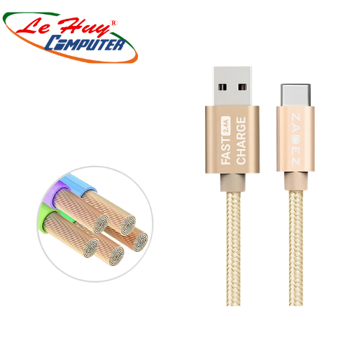 Cáp sạc USB To Type C ZADEZ ZCC-135