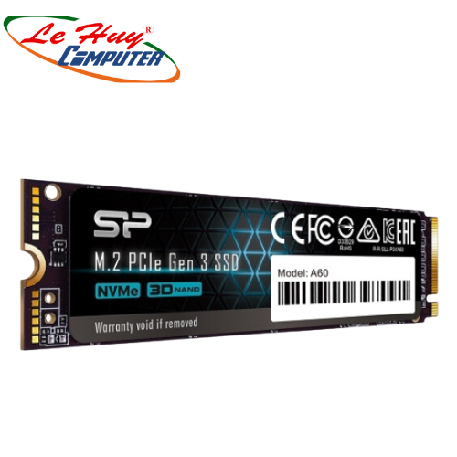 SSD Silicon Power A60 2TB NVMe M.2 PCIe Gen3x4