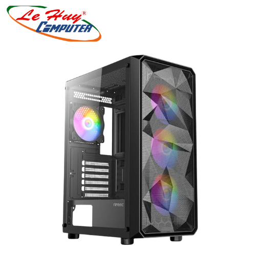 Vỏ case Antec AX83 RGB (e-ATX/Màu đen/3 Fan)