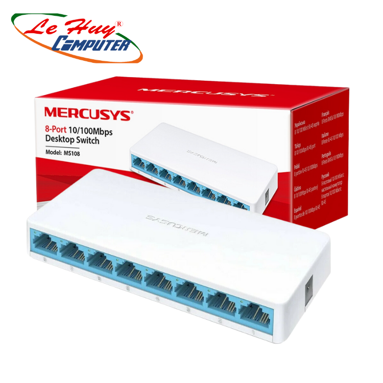 Thiết bị chuyển mạch Switch Mercusys MS108