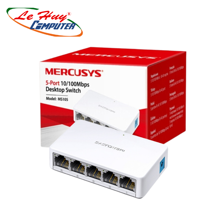 Thiết bị chuyển mạch Switch Mercusys MS105