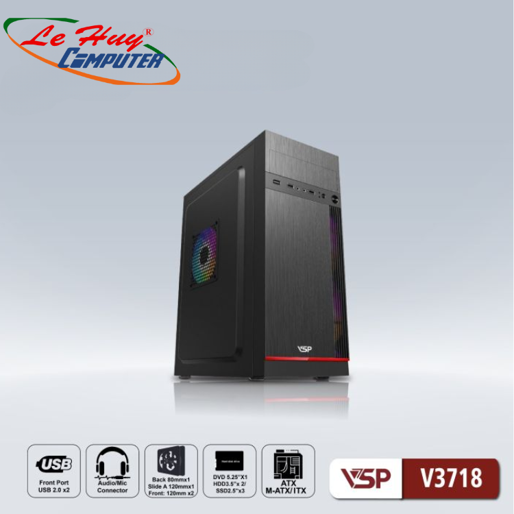 Vỏ máy tính VSP V3718