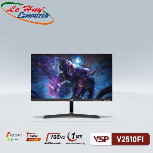 Màn hình LCD 25INCH VSP V2510F1 FullHD 100Hz 1ms VA