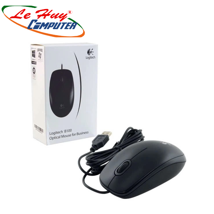 Chuột máy tính Logitech B100 (USB)