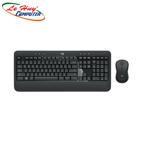 Bộ Bàn Phím Và Chuột Không Dây Logitech MK540 (Wireless 2.4GHz/Đen)