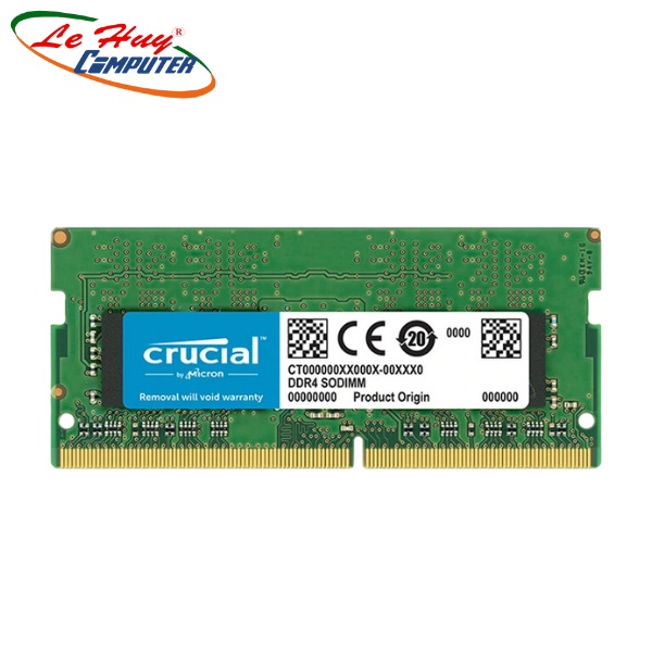 Ram Laptop CRUCIAL DDR4 8GB 2400MHz 1.2v CT8G4SFS824A