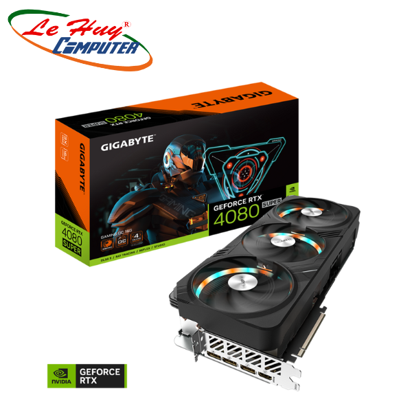 Card màn hình GIGABYTE RTX 4080 SUPER GeForce GAMING OC 16G (GV-N408SGAMING OC-16GD)