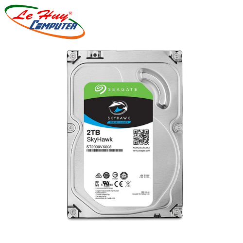 Ổ Cứng HDD Seagate Skyhawk 2TB 3.5 sata III