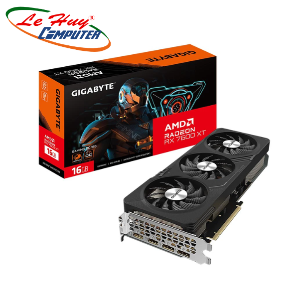 Card Màn Hình - VGA Gigabyte Radeon RX 7600 XT GAMING OC 16G (GV-R76XTGAMING OC-16GD)