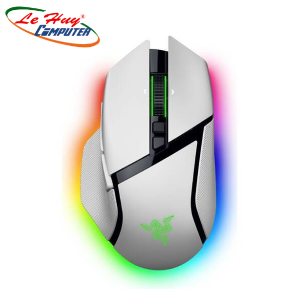 Chuột gaming không dây Razer Basilisk V3 Pro 35K - White (RZ01-05240200-R3A1)