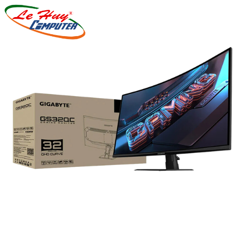 Màn hình Gaming Gigabyte GS32QC (31.5 inch/ 2560 x 1440/ 300 cd/m2/ 1ms/ 170Hz/ Curved)