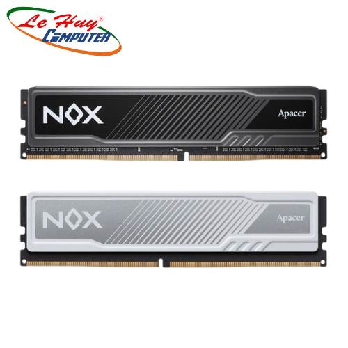 Ram Máy Tính Apacer 16G BUS 3200 OC NOX DDR4 (Black/White)