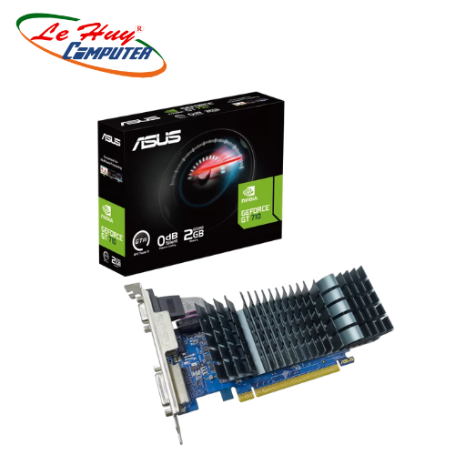 Card màn hình ASUS GeForce GT 710 2GB GDDR5 EVO (GT710-SL-2GD5-BRK-EVO) Vat 880k