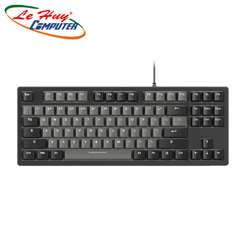 Bàn phím cơ Gaming DAREU EK87 v2 Gray Black Dream Switch