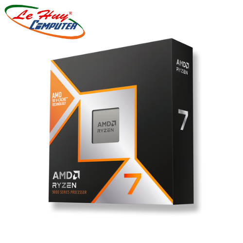 CPU AMD Ryzen 7 9800X3D (AMD AM5 - 8 Core - 16 Thread - Base 4.7Ghz - Turbo 5.2Ghz - Cache 104MB)