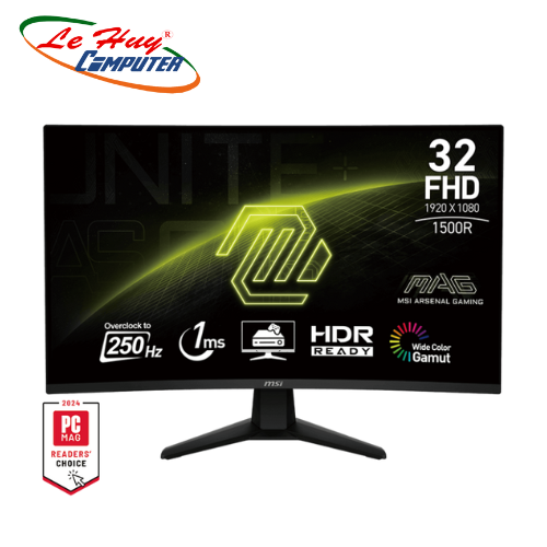 Màn hình Gaming MSI MAG 32C6X 31.5 inch FHD VA 250Hz 1ms