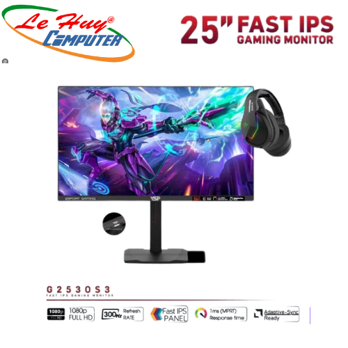 Màn hình VSP Gaming G2530S3 25 Inch Fast IPS - 300Hz