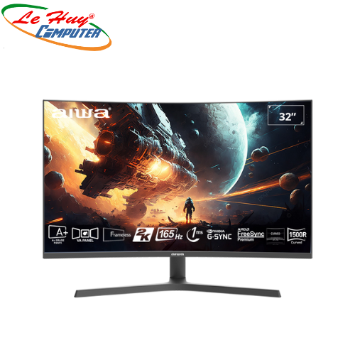 Màn hình AIWA MZ320G-Y 32inch 165Hz VA 2K 1ms