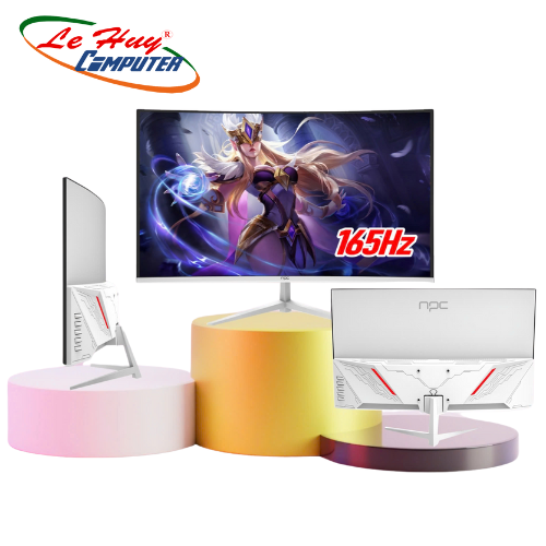 Màn Hình Máy Tính Cong NPC MD240K 24inch 165Hz White