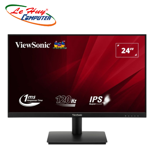 Màn hình máy tính Viewsonic VA240-H 24 inch, Full HD, 120Hz, 1ms, bảo vệ mắt