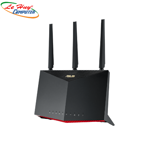 Bộ Phát Wifi 6 Asus RT-AX86U Pro (Chuẩn AX/ AX5700Mbps/ 3 Ăng-ten Ngoài/ Wifi Mesh/ Dưới 80 User)