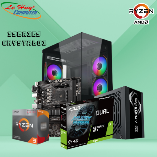 Máy Tính Bộ AMD 3Series-CRYSTAL01