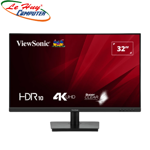 Màn hình máy tính Viewsonic VA3208-4K-MHD (31.5 inch/ 3840 x 2160/ 300 cd/m2/ 4ms/ 60Hz/ 2.5W x 2)