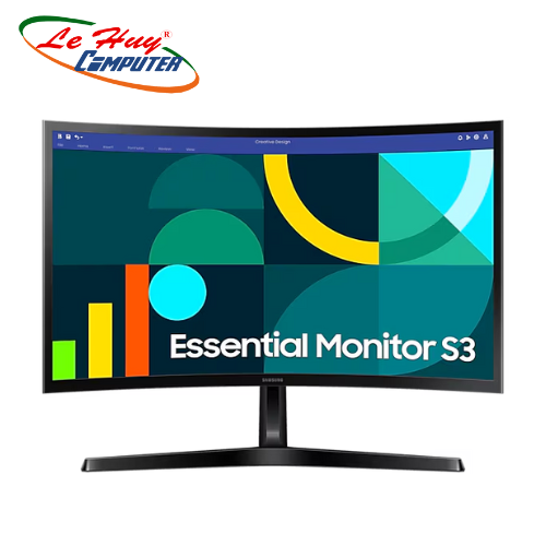 Màn hình máy tính Samsung LS24D366GAEXXV (24 inch - VA - FHD - 4ms - 100Hz - Cong)