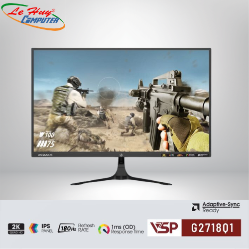 Màn Hình VSP 2K G2718Q1 - IPS - 27 Inch - 180Hz